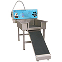 Dog Washing System with Front Equipment Panel