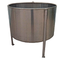 Chemical Weigh Tanks, Stainless: 100 to 250 Gallon